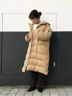 Ray BEAMSさん（レディース・157cm）の冬コーディネート