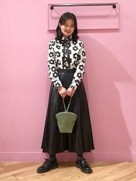 Ray BEAMSさん（レディース・157cm）の冬コーディネート