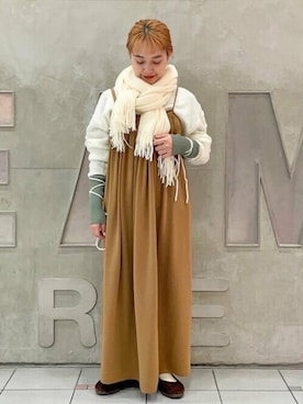 Ray BEAMSさん（レディース・153cm）の冬コーディネート