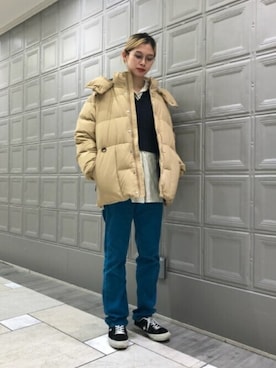 Ray BEAMSさん（レディース・168cm）の冬コーディネート