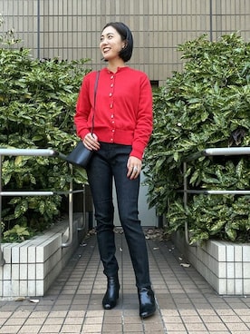 Ray BEAMSさん（レディース・167cm）の冬コーディネート