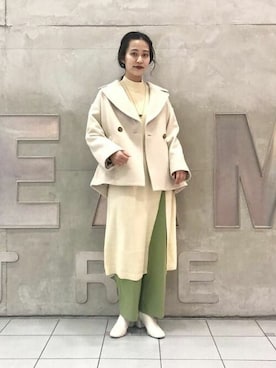 Ray BEAMSさん（レディース・165cm）の冬コーディネート