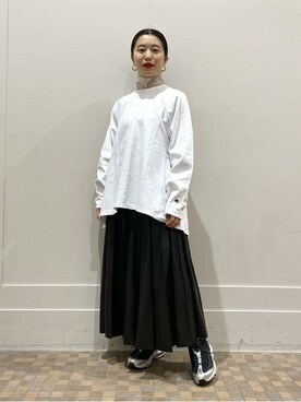 Ray BEAMSさん（レディース・155cm）の冬コーディネート