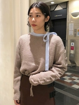 Ray BEAMSさん（レディース・162cm）の冬コーディネート