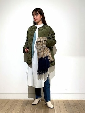 Ray BEAMSさん(レディース・160cm)の冬コーディネート