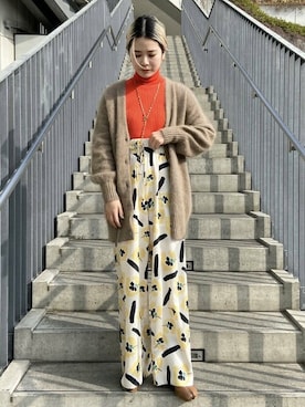 Ray BEAMSさん(レディース・160cm)の冬コーディネート