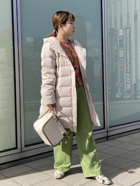 Ray BEAMSさん（レディース・152cm）の冬コーディネート