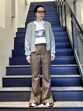 Ray BEAMSさん（レディース・149cm）の冬コーディネート