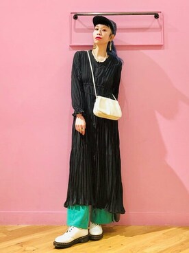 Ray BEAMSさん（レディース・163cm）の冬コーディネート