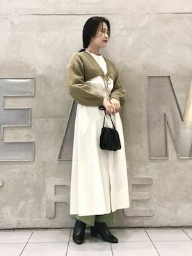 Ray BEAMSさん（レディース・165cm）の冬コーディネート