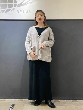 Ray BEAMSさん（レディース・158cm）の冬コーディネート