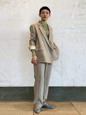 「RBS」｜「アイテム（その他アウター）」を使った、Ray BEAMSさん（レディース・152cm）の冬コーディネート