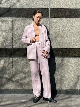 「RBS」｜「アイテム（その他アウター）」を使った、Ray BEAMSさん（レディース・167cm）の冬コーディネート