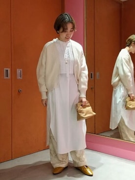 Ray BEAMSさん（レディース・156cm）の冬コーディネート