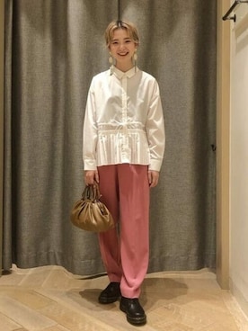 Ray BEAMSさん(レディース・158cm)の冬コーディネート