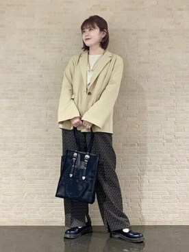 Ray BEAMSさん（レディース・158cm）の冬コーディネート