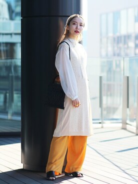 Ray BEAMSさん(レディース・160cm)の冬コーディネート