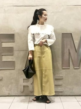 Ray BEAMSさん(レディース・165cm)の冬コーディネート