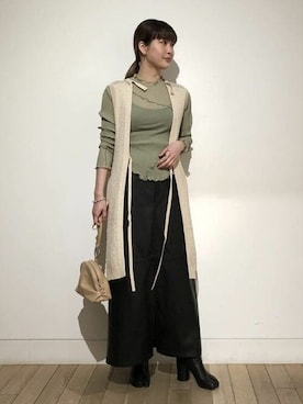 Ray BEAMSさん(レディース・158cm)の冬コーディネート