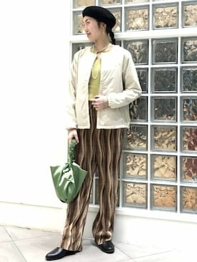 Ray BEAMSさん（レディース・162cm）の冬コーディネート