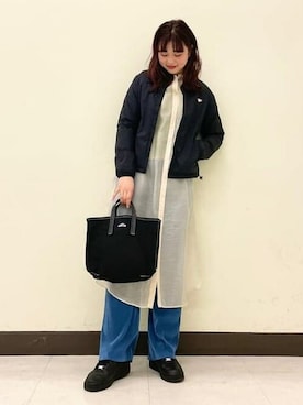 Ray BEAMSさん（レディース・165cm）の冬コーディネート