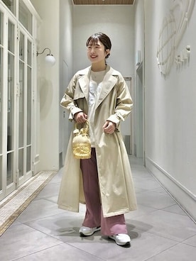 Ray BEAMSさん(レディース・160cm)の冬コーディネート