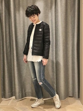 Ray BEAMSさん（レディース・160cm）の冬コーディネート