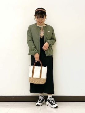 Ray BEAMSさん（レディース・159cm）の春コーディネート