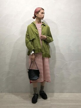 Ray BEAMSさん（レディース・167cm）の春コーディネート