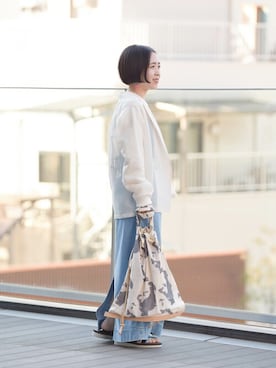 Ray BEAMSさん(レディース・152cm)の春コーディネート