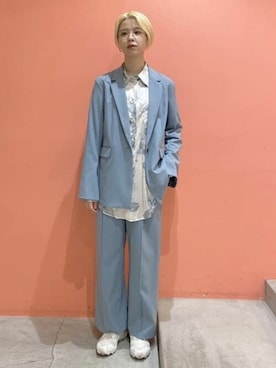 Ray BEAMSさん（レディース・161cm）の春コーディネート