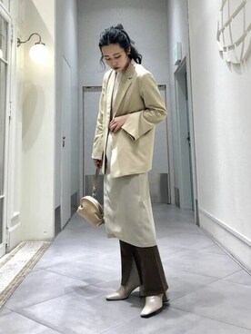 Ray BEAMSさん(レディース・165cm)の春コーディネート