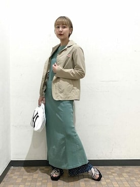 Ray BEAMSさん（レディース・159cm）の春コーディネート