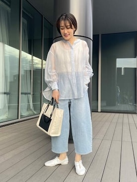 Ray BEAMSさん（レディース・155cm）の春コーディネート