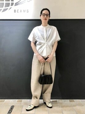 Ray BEAMSさん（レディース・160cm）の春コーディネート