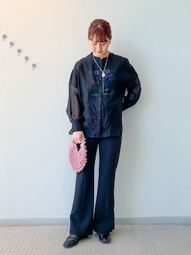 Ray BEAMSさん（レディース・163cm）の春コーディネート