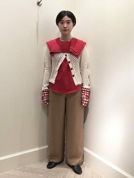 Ray BEAMSさん（レディース・158cm）の春コーディネート