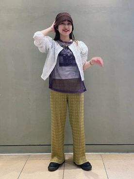 Ray BEAMSさん（レディース・151cm）の春コーディネート