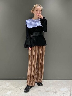 Ray BEAMSさん（レディース・162cm）の春コーディネート