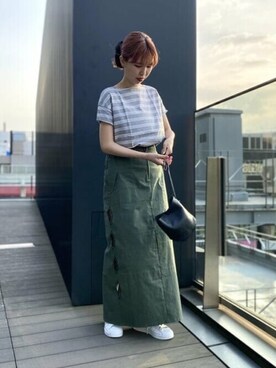 Ray BEAMSさん（レディース・162cm）の春コーディネート