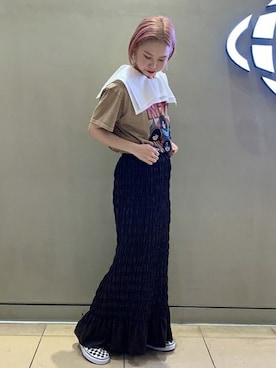 Ray BEAMSさん（レディース・158cm）の春コーディネート