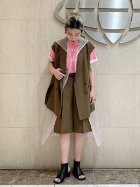 Ray BEAMSさん（レディース・167cm）の春コーディネート