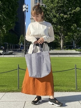 Ray BEAMSさん（レディース・163cm）の春コーディネート