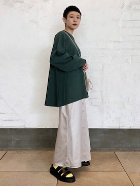 Ray BEAMSさん(レディース・152cm)の春コーディネート