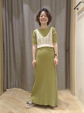 Ray BEAMSさん（レディース・160cm）の春コーディネート