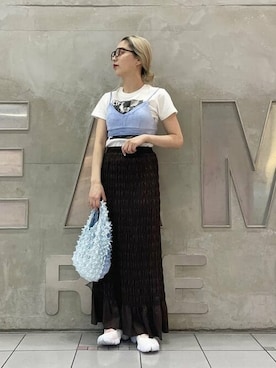 Ray BEAMSさん（レディース・155cm）の春コーディネート