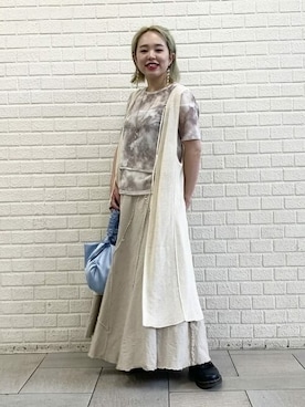 Ray BEAMSさん（レディース・150cm）の春コーディネート