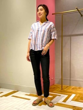 Ray BEAMSさん（レディース・167cm）の春コーディネート