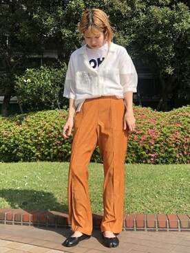 Ray BEAMSさん(レディース・153cm)の春コーディネート