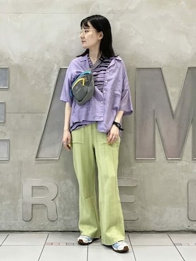 Ray BEAMSさん（レディース・160cm）の春コーディネート